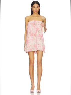 NWT!  Lovers and Friends Cristina Mini Dress in Pink Floral